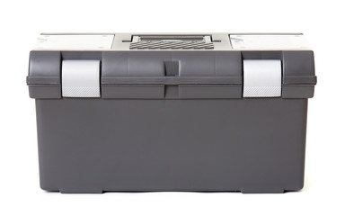 Toolbox, isolated object photo, white background