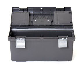 Toolbox, isolated object photo, white background