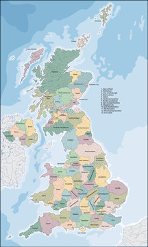 Map of United Kingdom