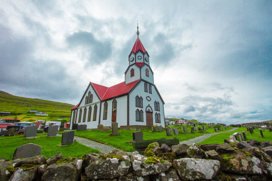 Kirche auf Faroe