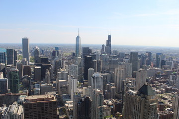 Fototapeta na wymiar Chicago Skyview