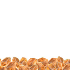 Sugar cubes background