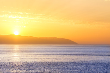 Tenerife Sunset at the beach