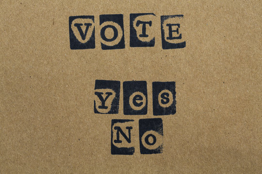 Vote sign