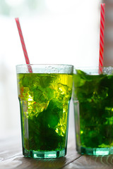 Summer mojito cocktail