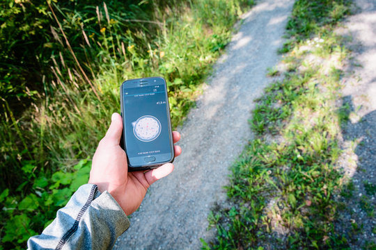 Geocaching mit Smartphone