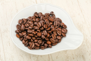 Roasted coffee beans