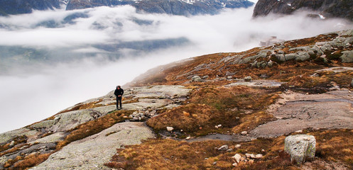 The scenery of Norway, Kjerag (Kiragg) plateau - Rogaland-Fylke, Forsand municipality