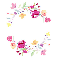 Floral watercolor arrangements, wedding invitations, birthday , thank you cards, bridal shower, baby shower, greeting card, floral design, hand painted