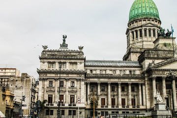 Naklejka premium Congress Detail in Buenos Aires