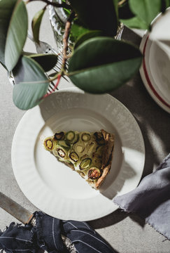 Zucchini tart