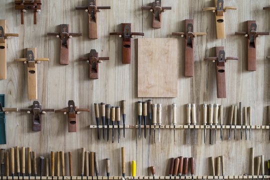 carpentry tool wall