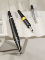 Stomatologic equipment close up