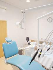 Stomatologic equipment close up