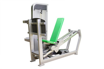 Fitness machine isolated