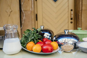 fresh, ripe  tomatoes
