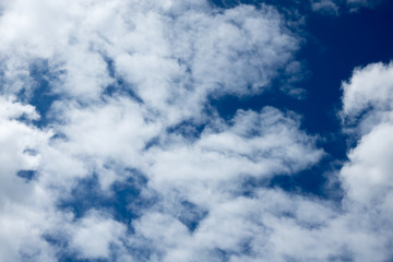 Obraz premium Clouds in blue sky day