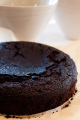 fresh baked guinness cake