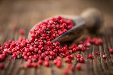 Portion of Pink Peppercorns