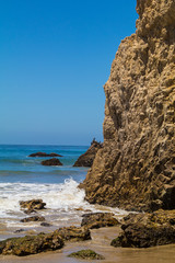 Fototapeta na wymiar El Matador Beach Malibu