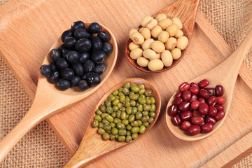 collection of legumes