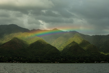 Rainbow, mountain