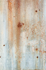 Rusty Zinc Texture Wall