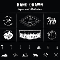 Rustic Logos and Illustrations

