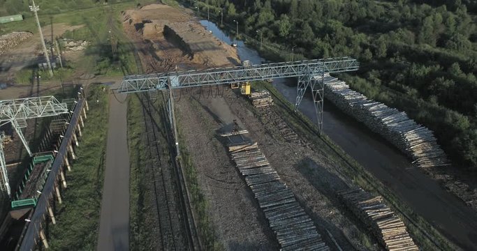 Industrial deforestation