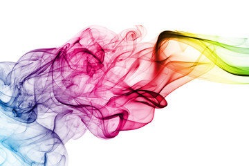Abstract  of colorful smoke 1
