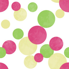 Seamless modern circles pattern