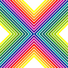 Abstract colorful rainbow pattern