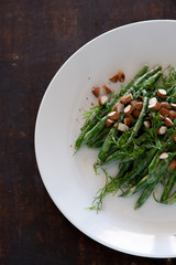 Homemade vegetarian salad, balanced meal