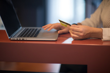 woman  shopping  Online