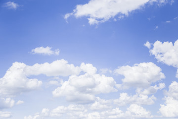 Naklejka na ściany i meble Blue sky background pattern with a beautiful white mist.