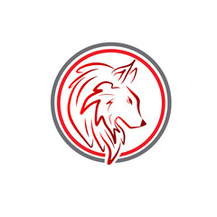 wolf logo