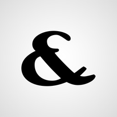Creative ampersand
