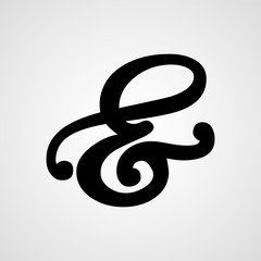 Creative ampersand