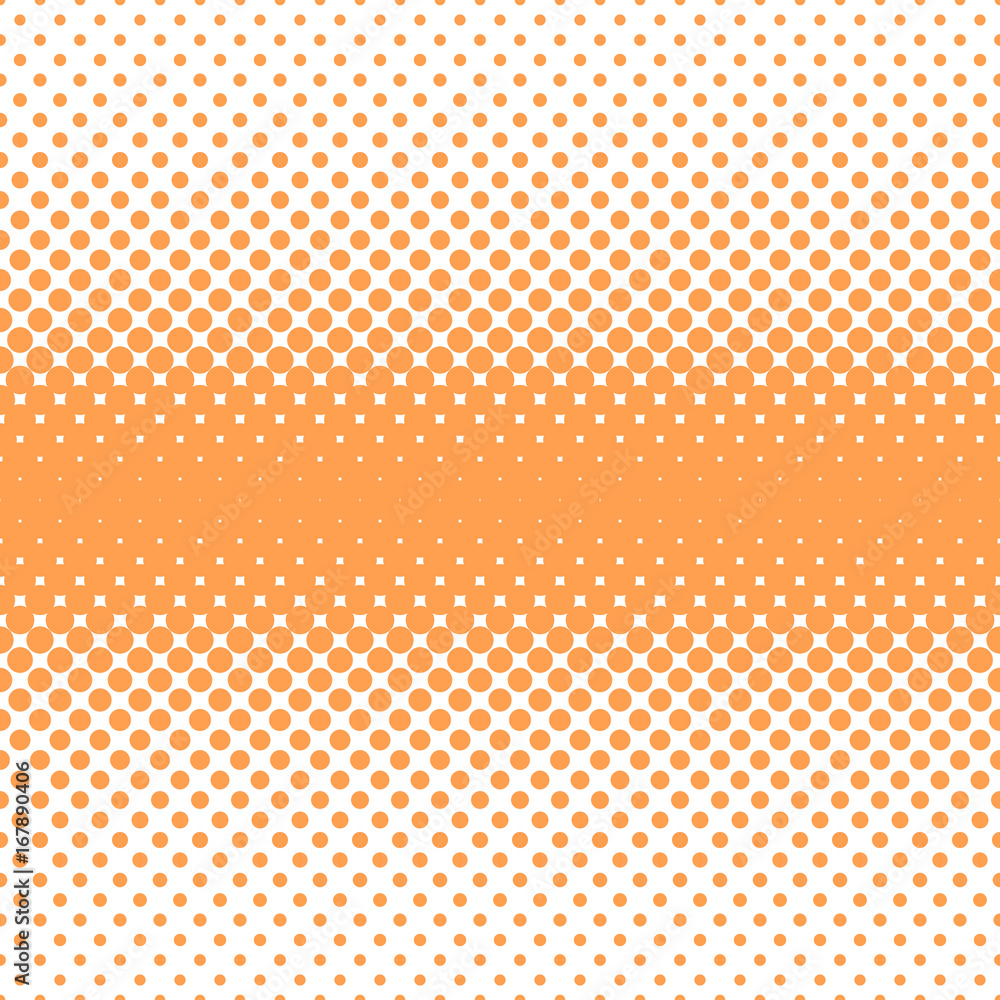 Poster halftone dot pattern background - vector design from circles
