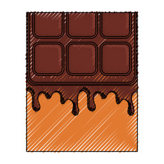 Sweet chocolate bar