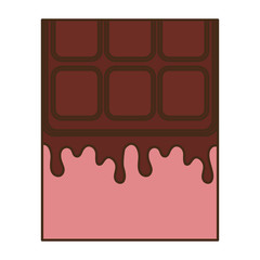 Sweet chocolate bar