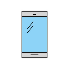 smartphone device isolated icon vector illustration design