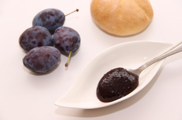 Jam and plum