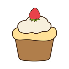 Cupcake sweet dessert