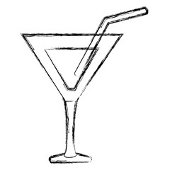 cocktail cup isolated icon vector illustration design