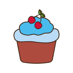 Cupcake sweet dessert