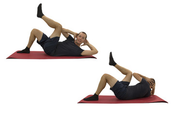 54 - Man doing gymnastics