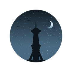Indonesia icon logo illustration