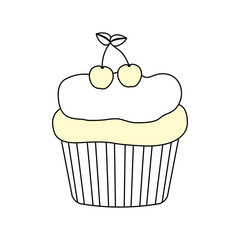 Cupcake sweet dessert