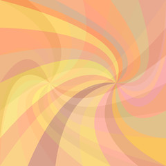 Geometrical double spiral background - vector graphic from twisted rays